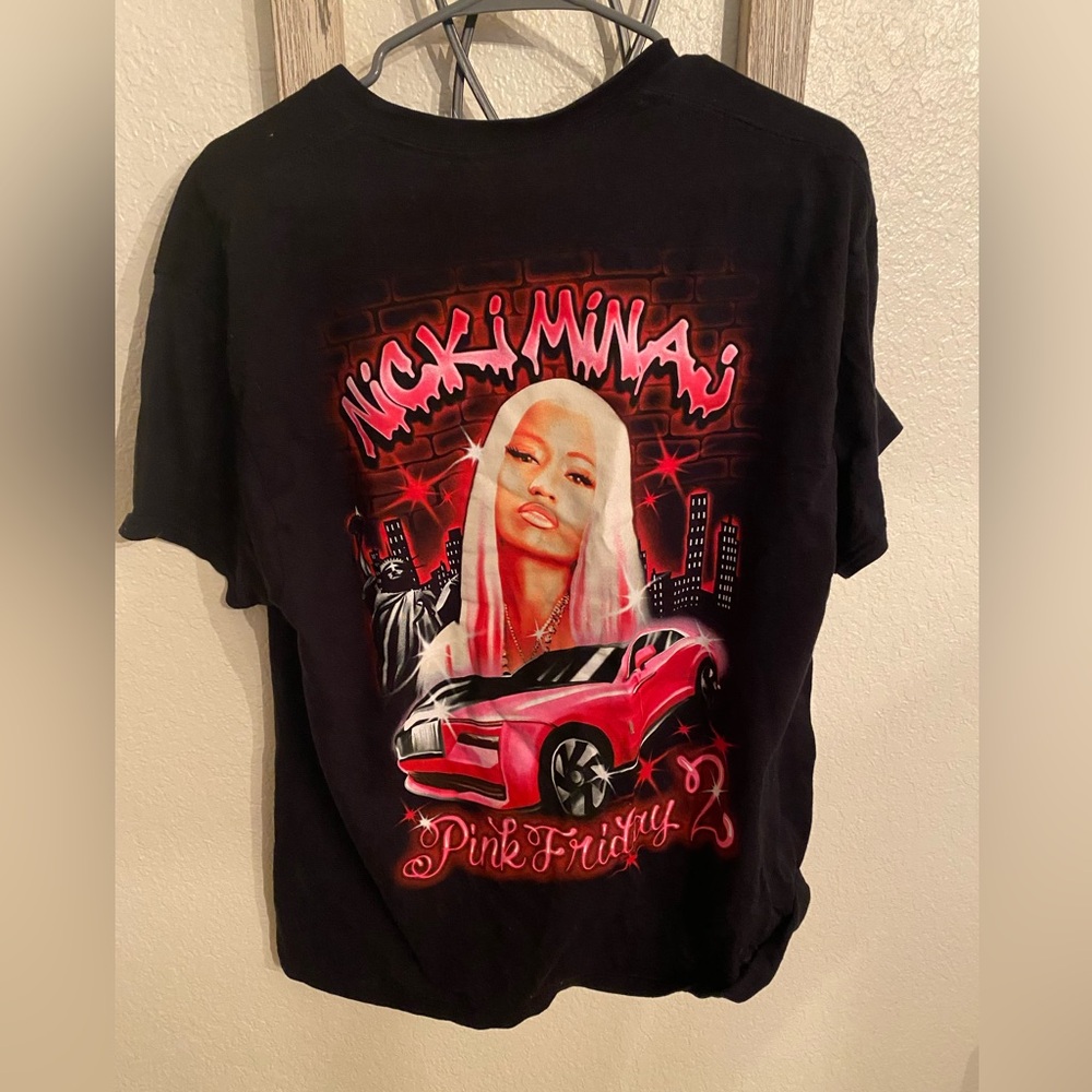 Nicki Minaj Black Graphic Tee